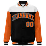 Custom Color Block Blend Windproof Baseball Jacket Outdoor Letterman Baseball Jacket