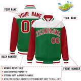 Custom Color Block Blend Windproof Baseball Jacket Outdoor Letterman Baseball Jacket