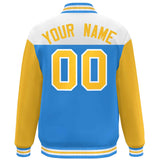 Custom Color Block Blend Windproof Baseball Jacket Outdoor Letterman Baseball Jacket