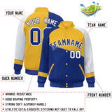 Custom Color Block Baseball Jacket College Varsity Letterman Jackets Personalized Name Number