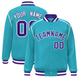 Custom Color Block Ribbon Personalized Letterman Varsity Jackets Design Sports Baseball Jacket