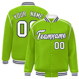 Custom Color Block Ribbon Personalized Letterman Jackets Varsity Fashion Baseball Jacket For Adult