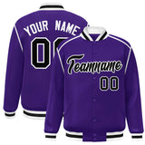 Custom Color Block Ribbon Personalized Letterman Jackets Varsity Fashion Baseball Jacket For Adult