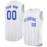 Custom Sleeveless Stripe Fashion Baseball Jersey