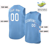 Custom Sleeveless Stripe Fashion Baseball Jersey