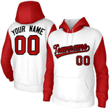 Custom Raglan Sleeves Hoodie Pullover Sweatshirts Design Sport Sweatshirts