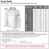 Custom Raglan Sleeves Hoodie Pullover Sweatshirts Personalized Practice Performance Hoodie
