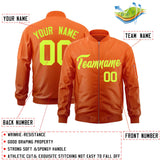 Custom Gradient Full-Zip Bomber Lightweight Coat Personalized Stitched Name Number Baseball Jacket for Adult Youth S-6XL