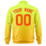 Custom Gradient College Jackets Full-Zip Stitched Casual Sweatshirt Letterman Bomber for Adult Youth S-6XL With Pocket