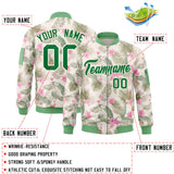 Custom Hawaii Full-Zip Lightweight College Jacket Stitched Name Number Baseball Jacket Big Size