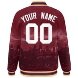 Custom City Connect Jacket Personalized Stitched Fashion Varsity Baseball Jacket