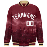 Custom City Connect Jacket Personalized Stitched Fashion Varsity Baseball Jacket