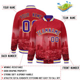 Custom City Connect Jacket Personalized Stitched Fashion Varsity Baseball Jacket