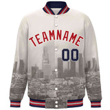 Custom City Connect Jacket Personalized Stitched Fashion Varsity Baseball Jacket