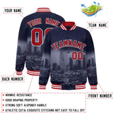 Custom City Connect Jacket Personalized Stitched Fashion Varsity Baseball Jacket