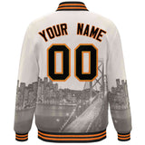 Custom City Connect Jacket Personalized Blend Windproof Varsity Baseball Jacket Bomber Coat