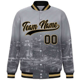 Custom City Connect Jacket Personalized Name Numbers Letterman Bomber Baseball Jacket