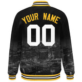 Custom City Connect Jacket Personalized Name Numbers Letterman Bomber Baseball Jacket