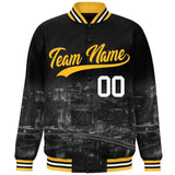 Custom City Connect Jacket Personalized Name Numbers Letterman Bomber Baseball Jacket