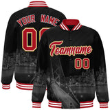 Custom City Connect Jacket Add Name Numbers Blend Windproof Baseball Jacket