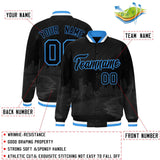 Custom City Connect Jacket Add Name Numbers Blend Windproof College Baseball Jacket