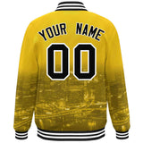 Custom City Connect Jacket Personalized Name Numbers Blend Windproof College Baseball Jacket