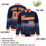 Custom City Connect Jacket Personalized Name Numbers Blend Windproof College Baseball Jacket