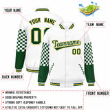 Custom Color Block Pattern Personalized Lightweight Bomber Varsity Jacket For Adults/Youth