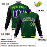 Custom Raglan Sleeves Jacket Varsity Blend Letterman Jackets Outdoor