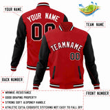 Custom Raglan Sleeves Jacket Varsity Blend Letterman Jackets Oversize For Hip Pop