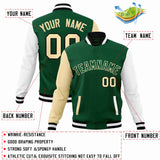 Custom Raglan Sleeves Jacket Varsity Blend Letterman Jackets Oversize For Hip Pop