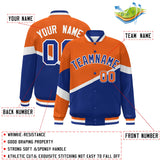 Custom Color Block Personalized Pattern Bomber Varsity Training Varsity Baseball Jacket For Men