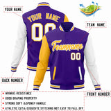 Custom Raglan Sleeves Jacket Varsity Blend Letterman Jackets For Sports