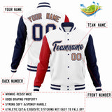 Custom Raglan Sleeves Jacket Varsity Blend Letterman Jackets Casual For Training