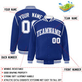 Custom Color Block Ribbon Personalized Letterman Jackets Design Sports Bomber Jacket For Men/Women