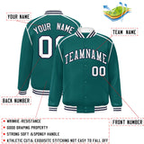 Custom Color Block Ribbon Personalized Letterman Jackets Design Sports Bomber Jacket For Men/Women