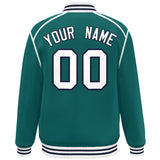 Custom Color Block Ribbon Personalized Letterman Jackets Design Sports Bomber Jacket For Men/Women