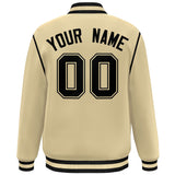 Custom Color Block Ribbon Personalized Letterman Jackets Design Sports Bomber Jacket For Men/Women