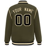 Custom Color Block Ribbon Personalized Letterman Jackets Design Sports Bomber Jacket For Men/Women