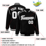 Custom Color Block Ribbon Personalized Letterman Jackets Varsity Fashion Baseball Jacket For Adult