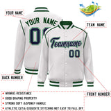 Custom Color Block Ribbon Personalized Letterman Jackets Varsity Fashion Baseball Jacket For Adult