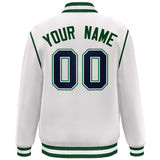 Custom Color Block Ribbon Personalized Letterman Jackets Varsity Fashion Baseball Jacket For Adult