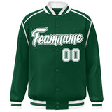 Custom Color Block Ribbon Personalized Letterman Jackets Varsity Fashion Baseball Jacket For Adult