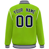 Custom Color Block Ribbon Personalized Letterman Jackets Varsity Fashion Baseball Jacket For Adult