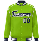 Custom Color Block Ribbon Personalized Letterman Jackets Varsity Fashion Baseball Jacket For Adult