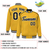 Custom Color Block Ribbon Personalized Letterman Jackets Varsity Fashion Baseball Jacket For Adult