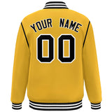 Custom Color Block Ribbon Personalized Letterman Jackets Varsity Fashion Baseball Jacket For Adult