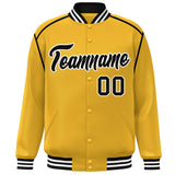 Custom Color Block Ribbon Personalized Letterman Jackets Varsity Fashion Baseball Jacket For Adult