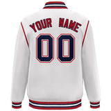 Custom Color Block Ribbon Personalized Letterman Jackets Varsity Fashion Baseball Jacket For Adult