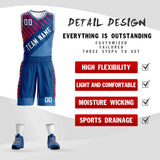 Custom Graffiti Pattern Sets Basketball Jersey